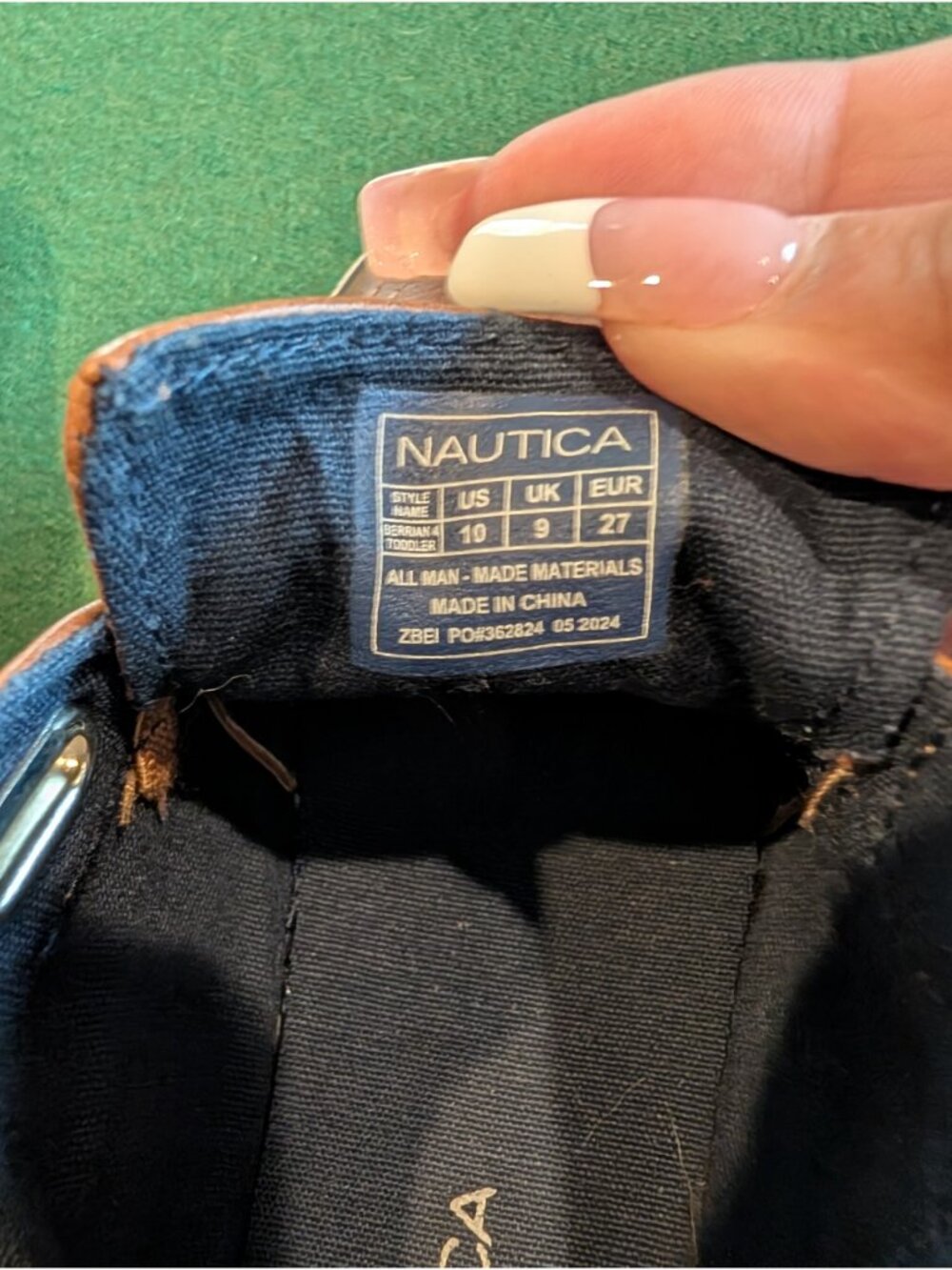 EUC Boy's Nautica Shoes Size 10 💙 - Picture 7 of 9
